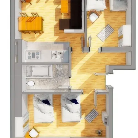 Lägenhet Citylife Köln-innenstadt